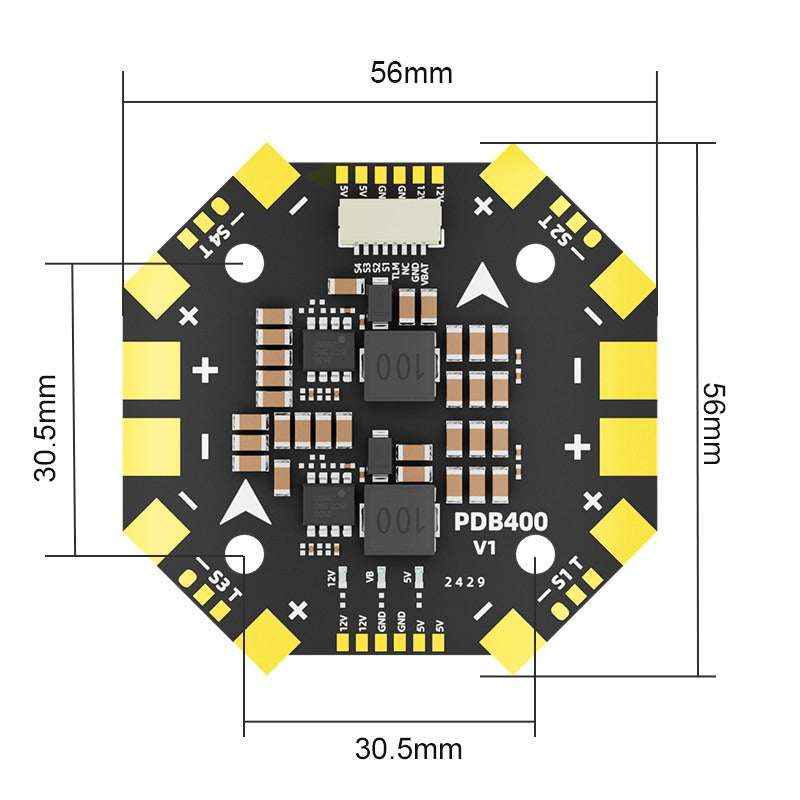 Плата розподілу Aocoda-RC PDB400 8S 400A