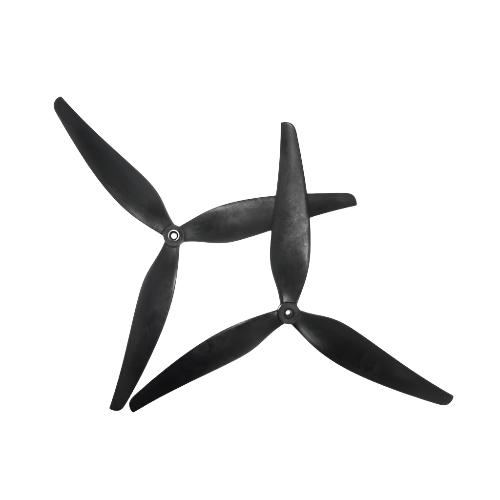 Пропелери HQProp MacroQuad 12x7.5x3, трилопатеві, для FPV і Macroquad, 12 дюймів, комплект (1CW+1CCW)