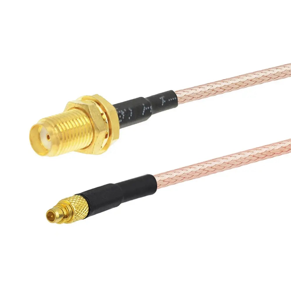 Перехідник прямий Pigtail MMCX на RPSMA 100mm RG316