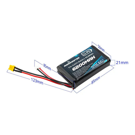 Фірмовий акумулятор RadioMaster 2S 6200mAh 7,4V Li-ion для пультів керування (Original)