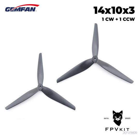 Пропелери Gemfan 1410 14x10x3 (1CW+1CCW)