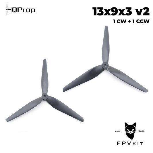 Пропелери HQProp MacroQuad 1390 13x9x3 v2 (1CW+1CCW)