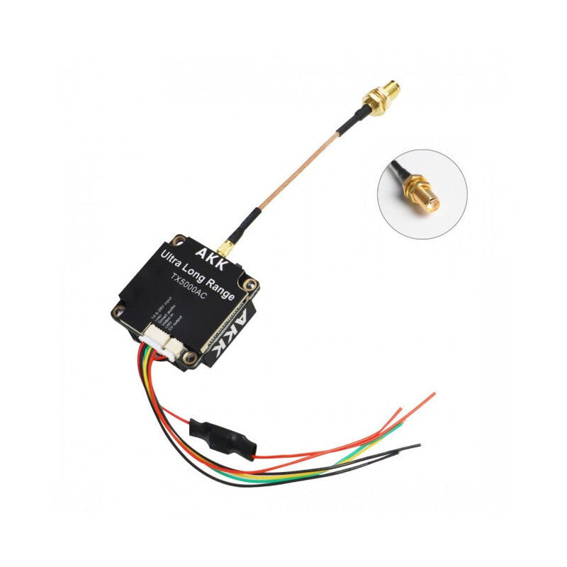 Відеопередавач AKK Ultra Long Range 5W 4.9G-6G