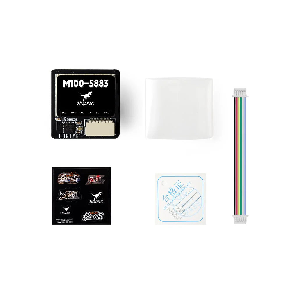 GPS Модуль з компасом HGLRC M100-5883 M10