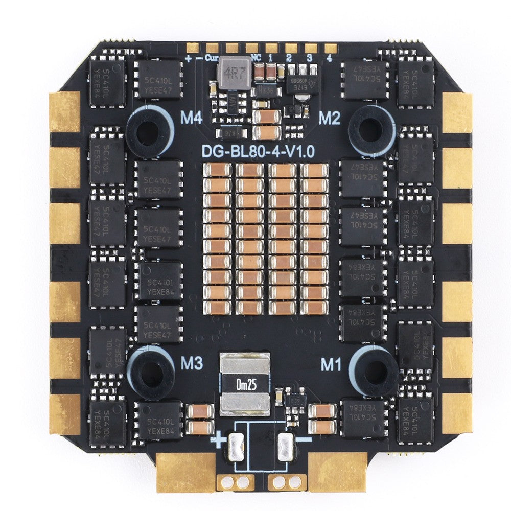 SKYSTARS F100 100A 4-in-1 ESC, bottom