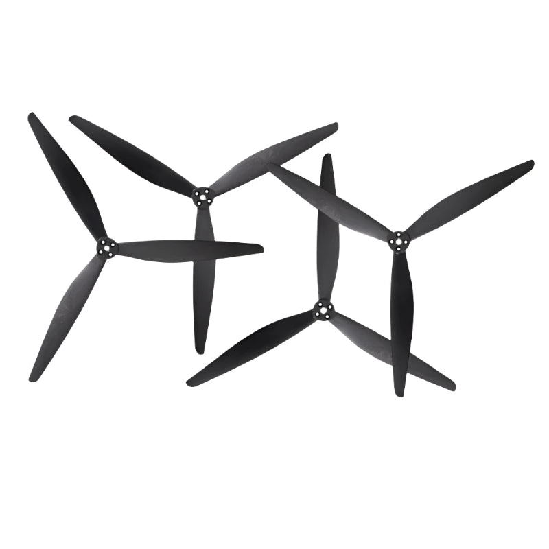 Пропелери Gemfan 10x5x3, трилопатеві, 10 дюймів, комплект (2CW+2CCW)