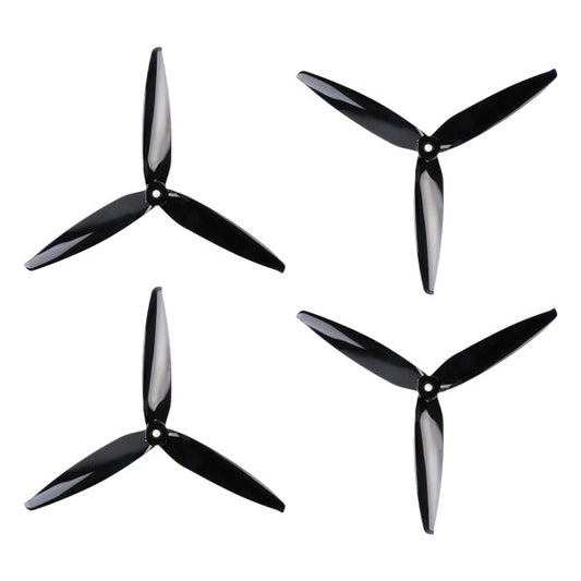 Пропелери Gemfan 7x4x3, трилопатеві, 7 дюймів, комплект (2CW+2CCW).