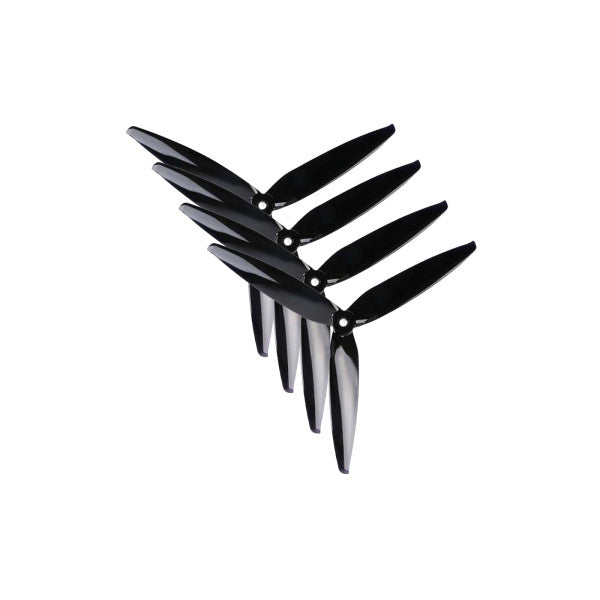 Пропелери Gemfan 7x4x3, трилопатеві, 7 дюймів, комплект (2CW+2CCW).
