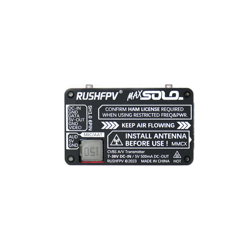 VTX Rush Max Solo 4.9G 2.5W