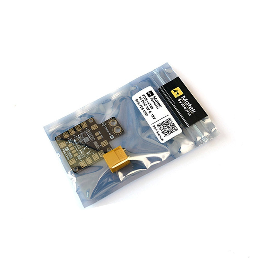 Регулятор живлення Matek PDB-XT60 з BEC 5V/12V
