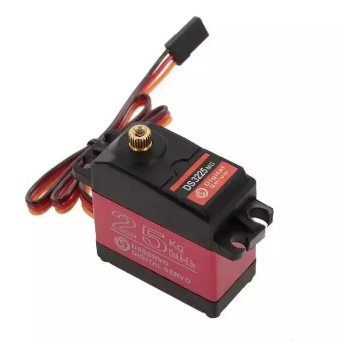 Servo Dsservo DS3225MG 270° — angled view with cable