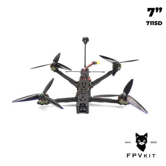 Готовий до польоту FPV дрон 7" 711SD