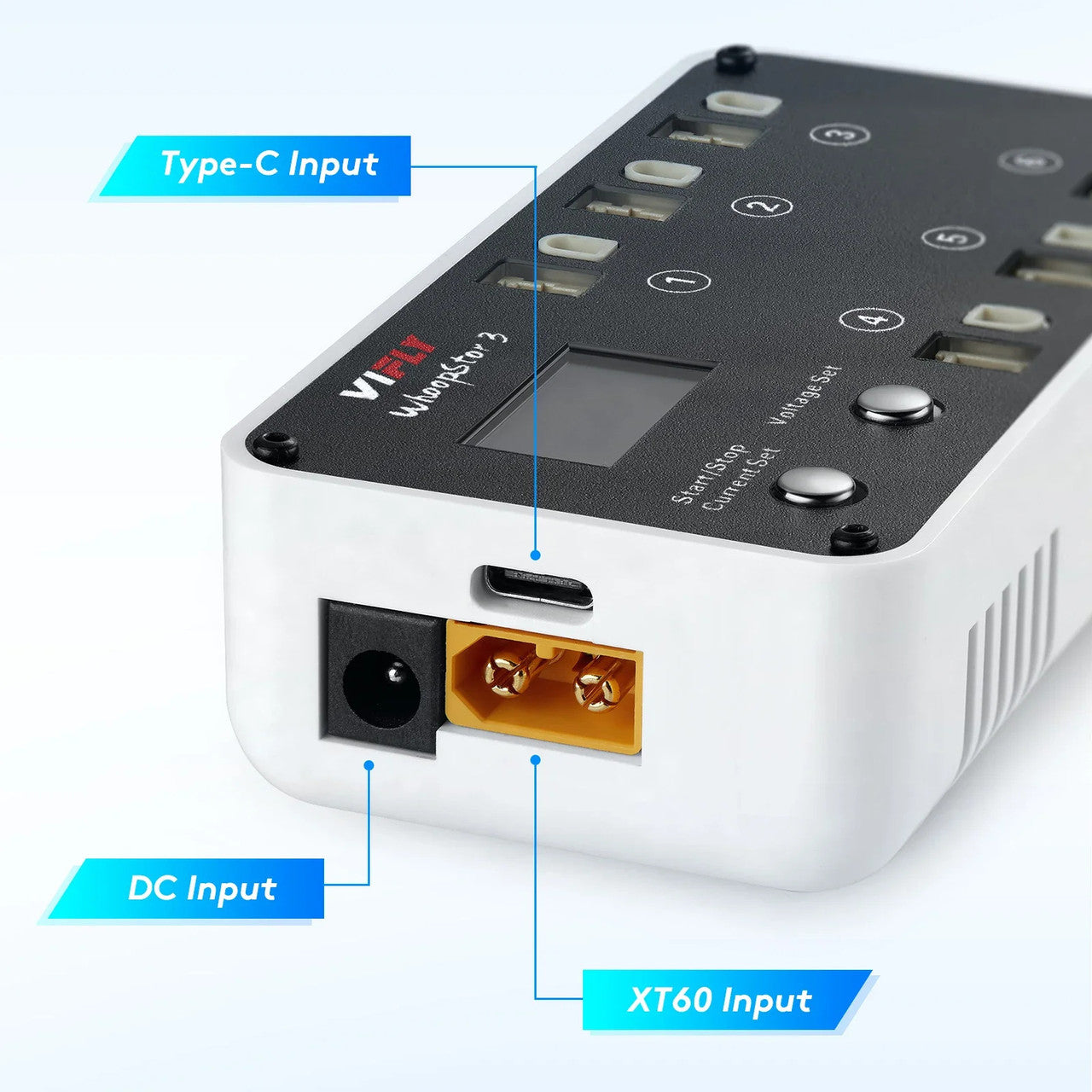 VIFLY WhoopStor 3 v3 - розумний зарядний пристрій
