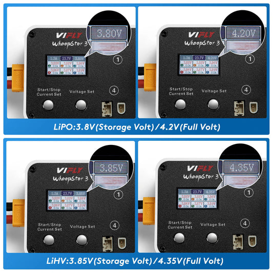 VIFLY WhoopStor 3 v3 - розумний зарядний пристрій