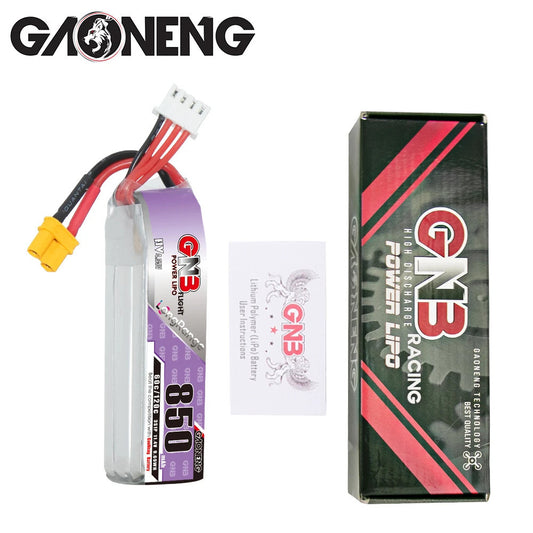 Gaoneng GNB 2S 850mAh 60C HV XT30 Високовольтний LiPo акумулятор