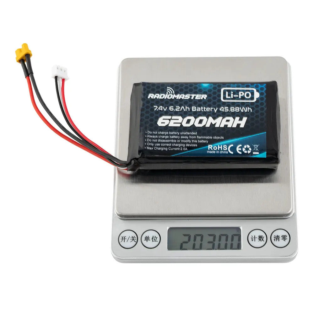Фірмовий акумулятор RadioMaster 2S 6200mAh 7,4V Li-ion для пультів керування (Original)