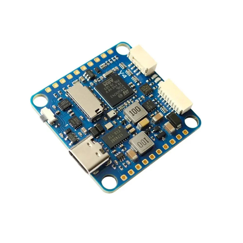 Matek H743 Slim V4 Flight Controller — angled top view