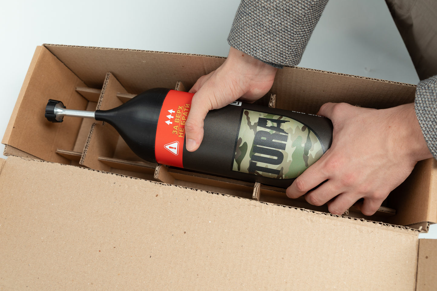 Оптоволоконна котушка TURA 10-40 км