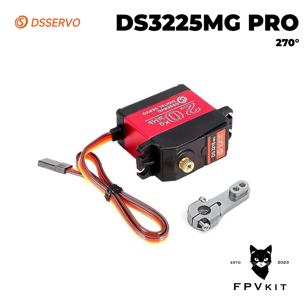 Сервопривід Dsservo DS3218MG Pro 270°