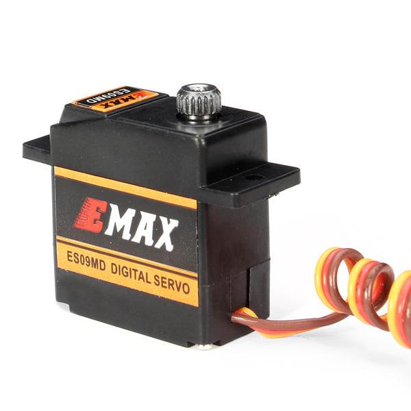 EMAX ES09MD servo — angled front view