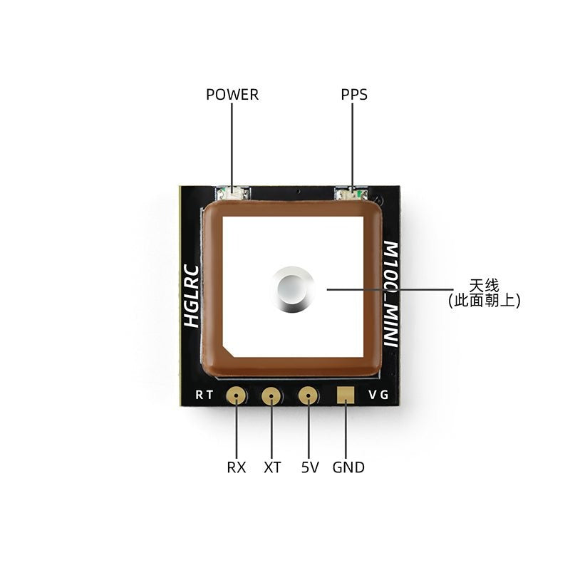 GPS Модуль HGLRC M100 MINI GPS