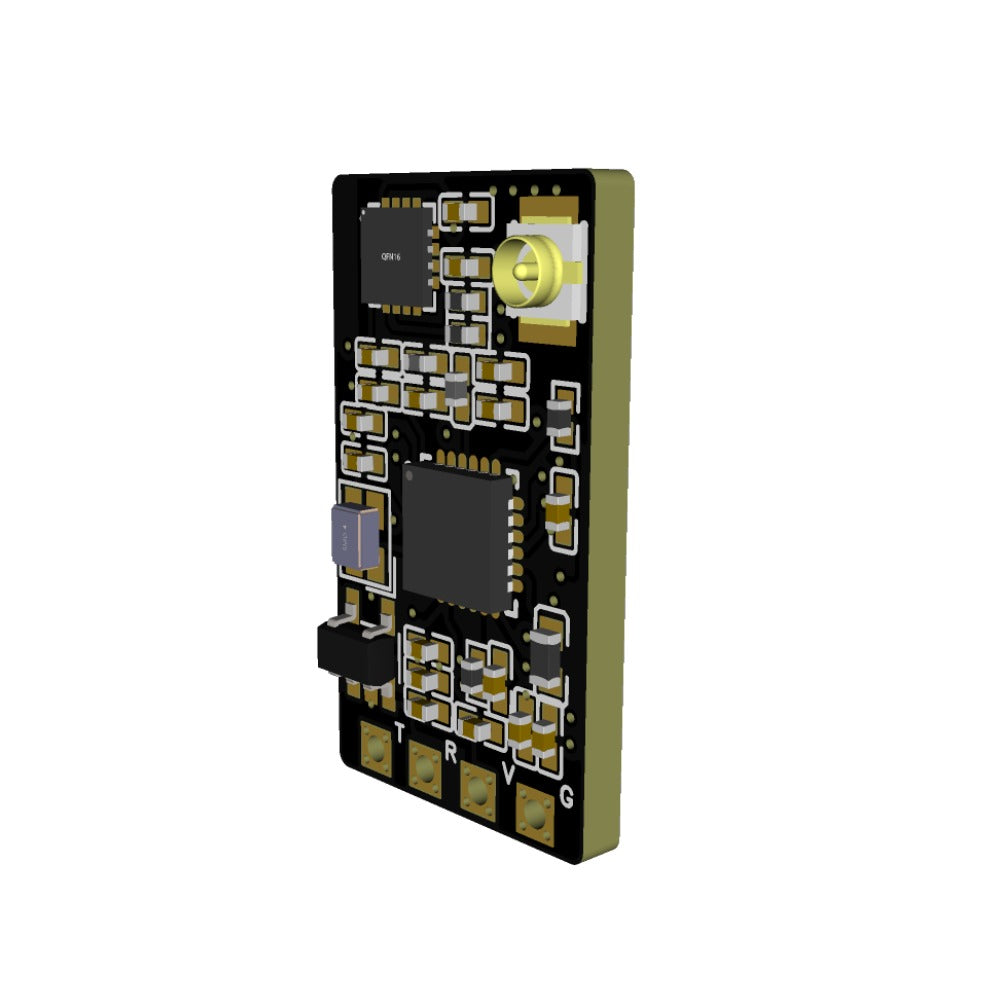 Приймач HPXGRC ELRS Nano 2.4G — вигляд під кутом
