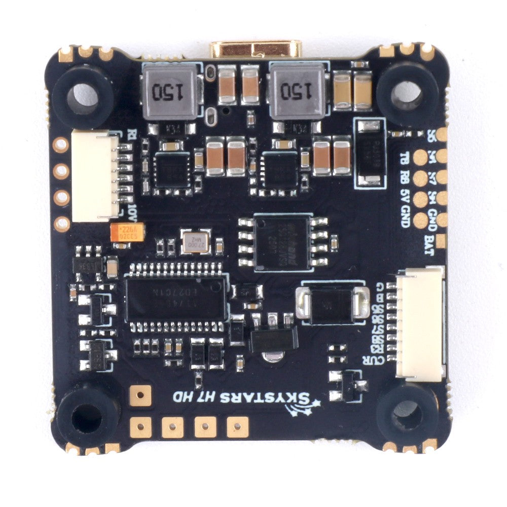 SKYSTARS H743 HD flight controller, bottom