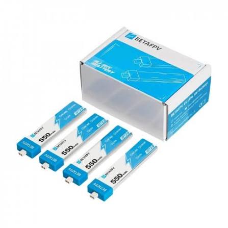 BetaFPV 1S BT2.0 550mAh (4 pcs)