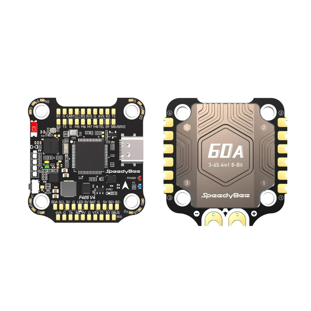 Стек SpeedyBee F405 V4 BLS 60A FC&ESC