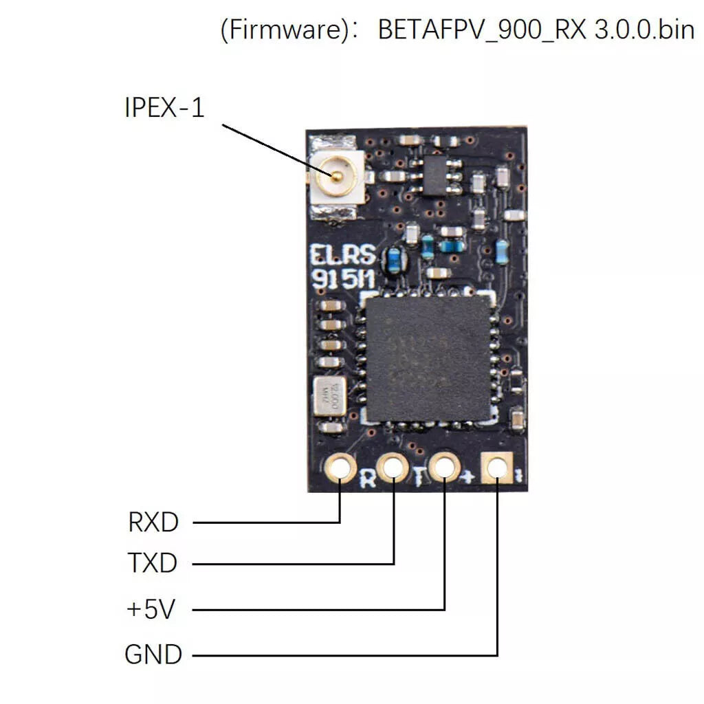 Приймач JHEMCU ELRS 915MHz