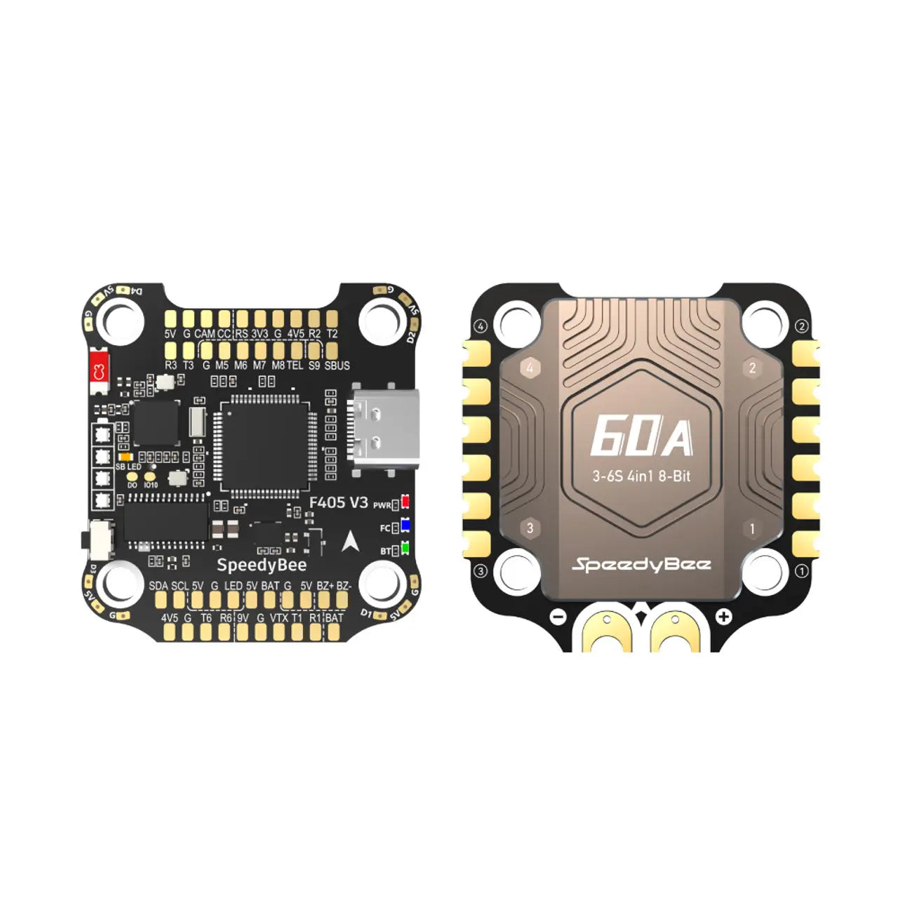 Стек SpeedyBee F405 V3 BLS 60A FC&ESC
